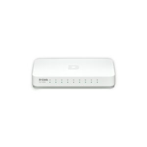 SWITCH  8 DLINK 10/100 S/GESTÃO PLÁSTICO