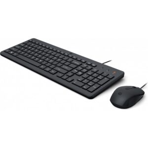 TECLADO+MOUSE HP USB 150 PRETO