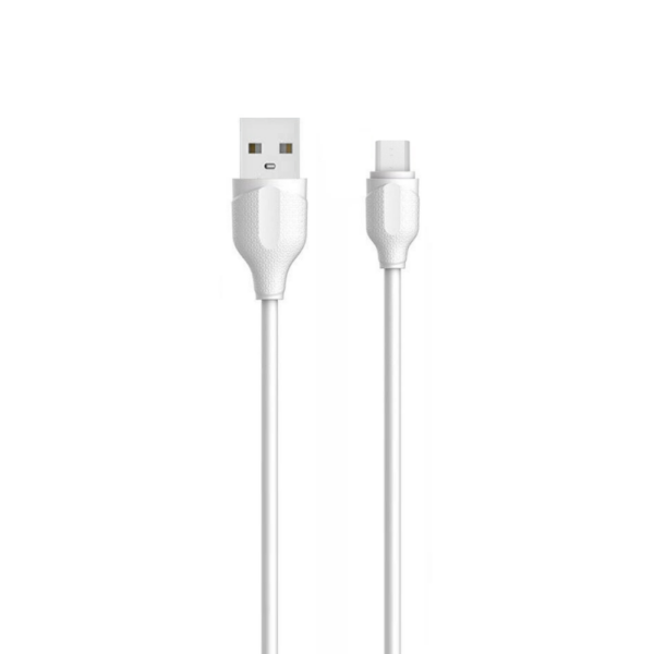 CABO LDNIO USB PARA MICRO 2M 2.1A BRANCO