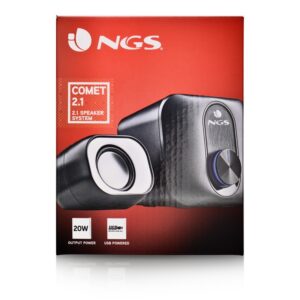COLUNA NGS 2.1 COMET USB/3.5MM 20W - Image 4
